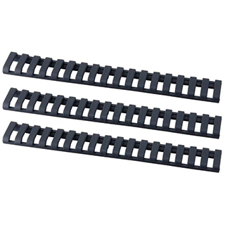 ERGO RAIL COVER LOWPRO 18 SLOT LADDER BLACK 3PK