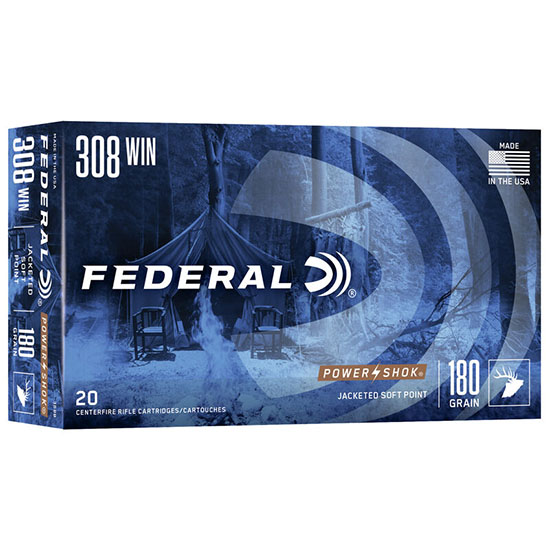 FED CLASSIC 308WIN 180GR HI-SHOK SP 20/10