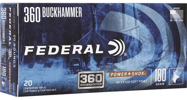 FED POWER-SHOK 360BUCK 180GR 20/10