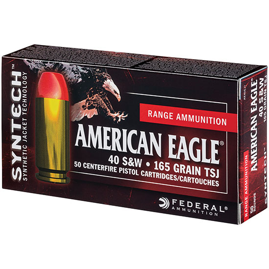 FED AMERICAN EAGLE 40SW 180GR TSJ 50/10