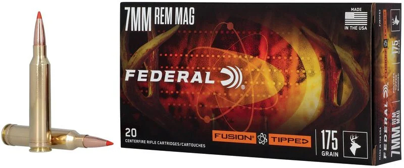 FED FUSION 7MM REM 175GR TIPPED 20/10