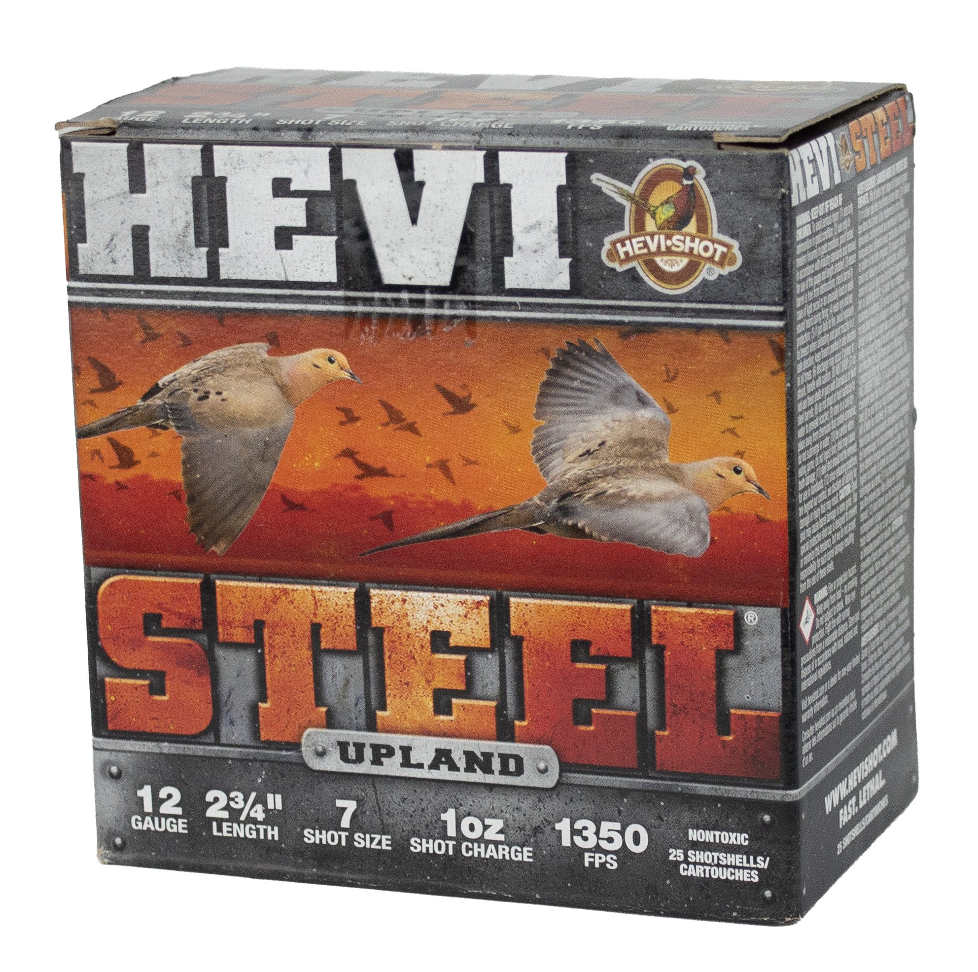 FED HEVI STEEL UPLAND 12GA 2.75" 1OZ #7 25/10