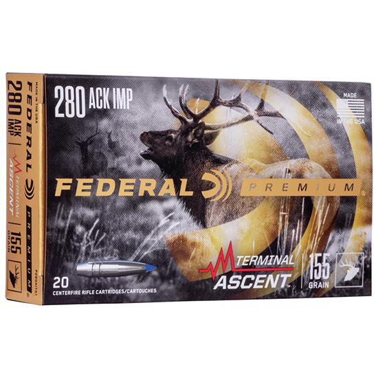 FED TERMINAL ASCENT 280ACK 155GR 20/10