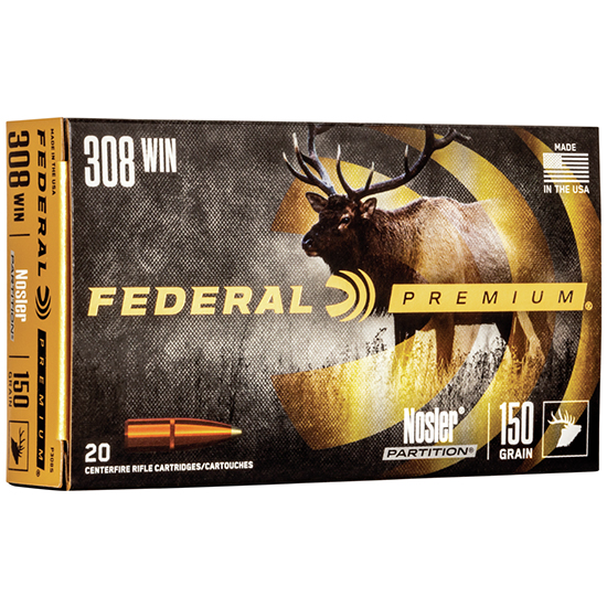 FED VITAL-SHOK 308WIN 150GR PARTITION 20/10