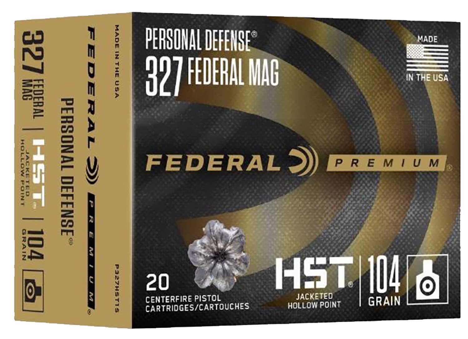 FED PERSONAL DEFENSE 327FED HST JHP 20/10