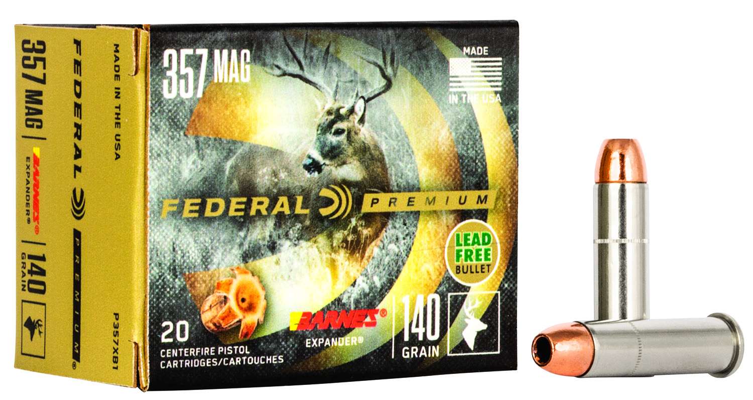 FED PREMIUM 357MAG 140GR BARNES EXPANDER 20/10