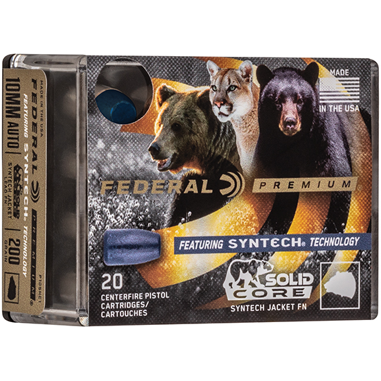 FED PREMIUM 44MAG 300GR SOLID CORE SYNTECH 20/10