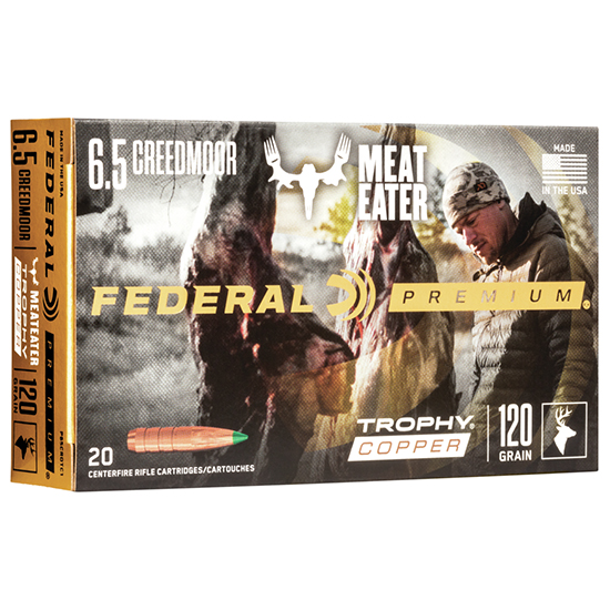 FED VITAL-SHOK 6.5CREED 120GR TRPHY COPPER 20/10