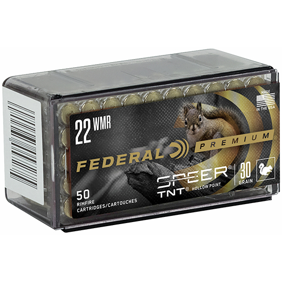 FED PREMIUM 22MAG 30GR SPEER TNT JHP 50/60