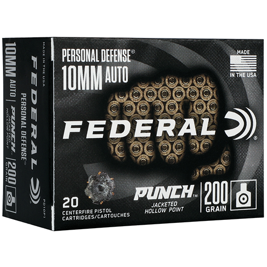 FED PUNCH 10MM 200GR JHP 20/10