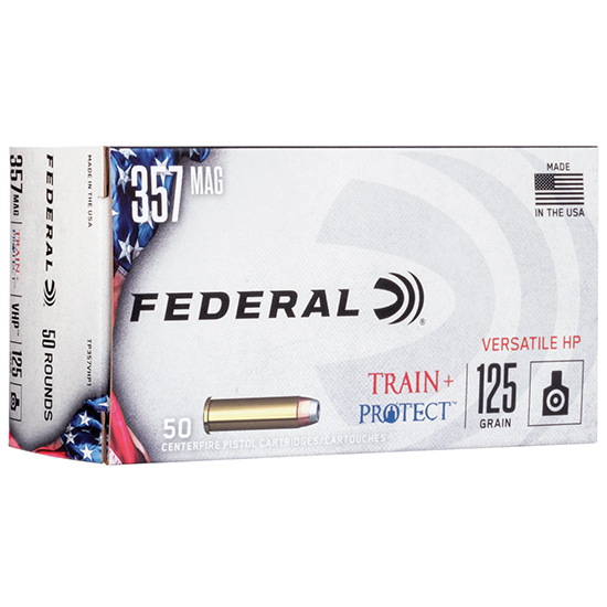 FED 357MAG 125GR VHP TRAIN PROTECT 50/10