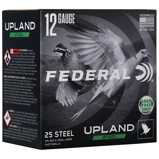 FED UPLAND STEEL 12GA 2-3/4" 1OZ #6 25/10