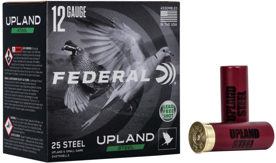 FED UPLAND STEEL 12GA 2.75" 1OZ #7.5 25/10