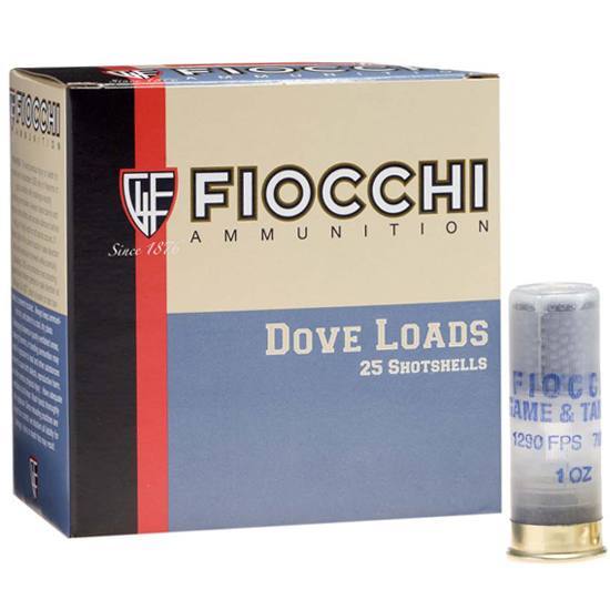 FIO DOVE & QUAIL 20GA 2.75" 7/8OZ #7.5 25/10