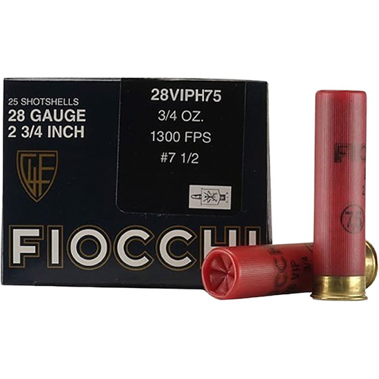 FIO VIP HEAVY 28GA 2.75" #7.5 1300FPS 25/10