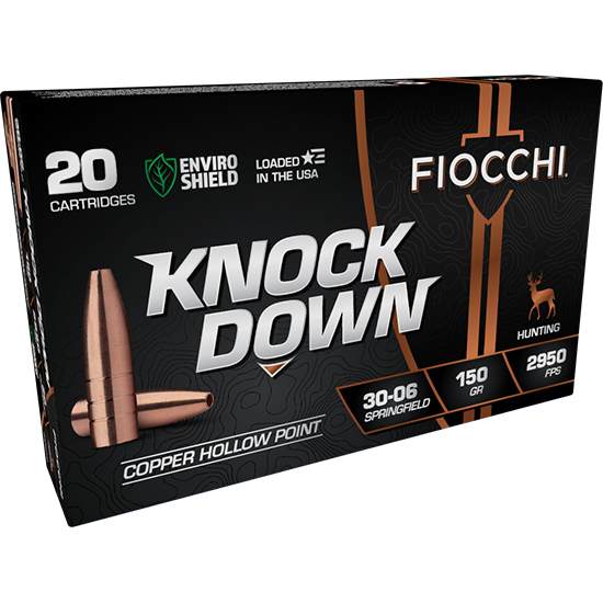 FIO KNOCK DOWN 30-06 SPR 150GR HP 20/10