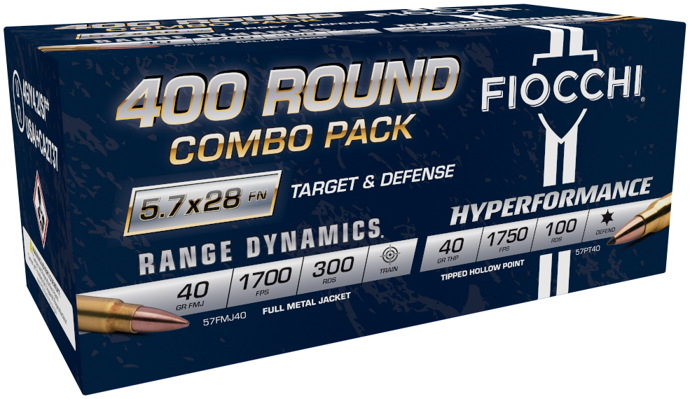 FIO 5.7X28 COMBO PACK 57FMJ40 & 57PT40 400/1