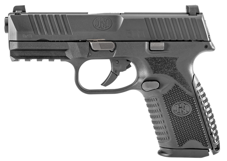 FN 509 9MM 4" NMS 3 DOT GREEN TRITIUM NS 3 17RD