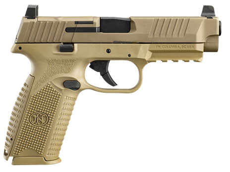 FN 509 FULLSIZE MRD NMS 9MM 4.5" FDE 10RD