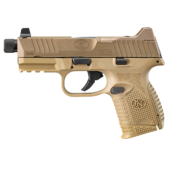 FN 509C TACTICAL FDE 9MM 4.32'' NS 10RD