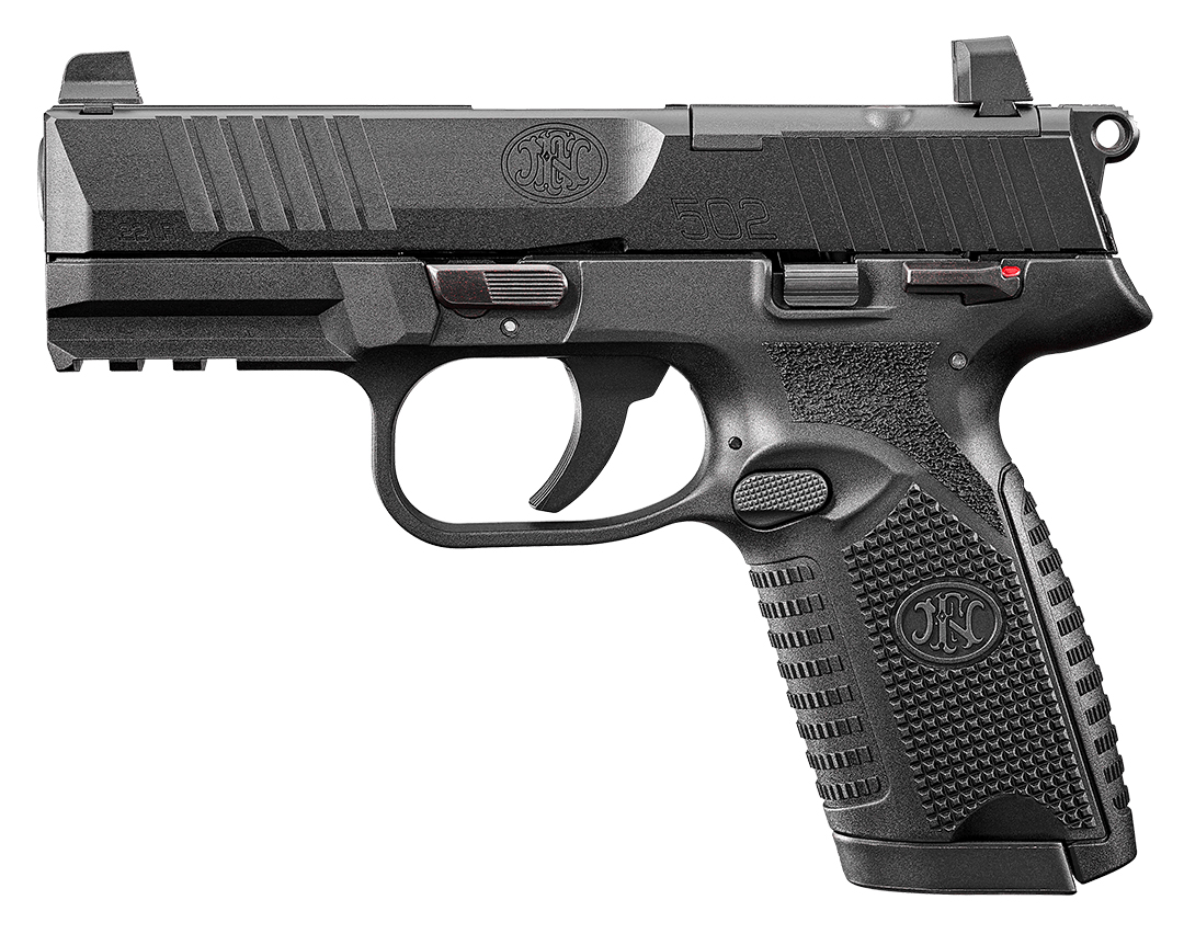 FN 502 MRD 22LR 4" BLK 10RD