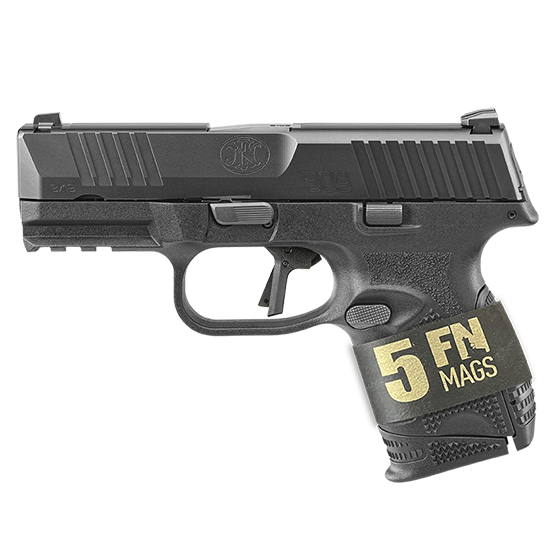 FN 509C BUNDLE 9MM 3.7" BLK 10RD MAGS