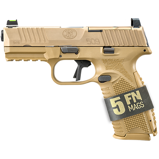 FN 509 MRD FOS BUNDLE 9MM FDE 10RD MAGS