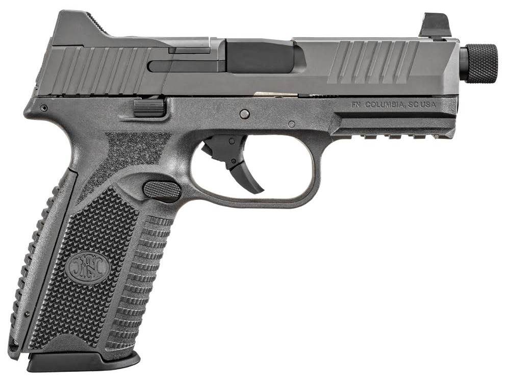 FN 509 TACTICAL 9MM 4.5" TB OR HNS GRY 4 24RD 15R