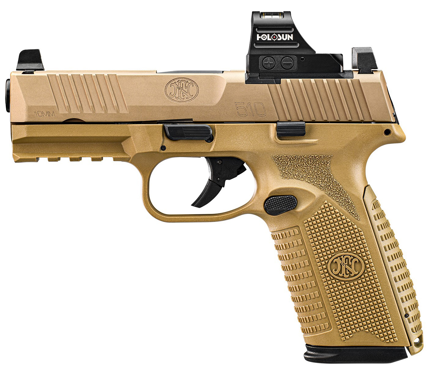 FN 510 MRD NMS FDE FLAT NDS HOLOSUN 407C 15RD