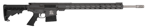 GLFA AR-10 243WIN 24" TUNGSTEN/SS 5RD