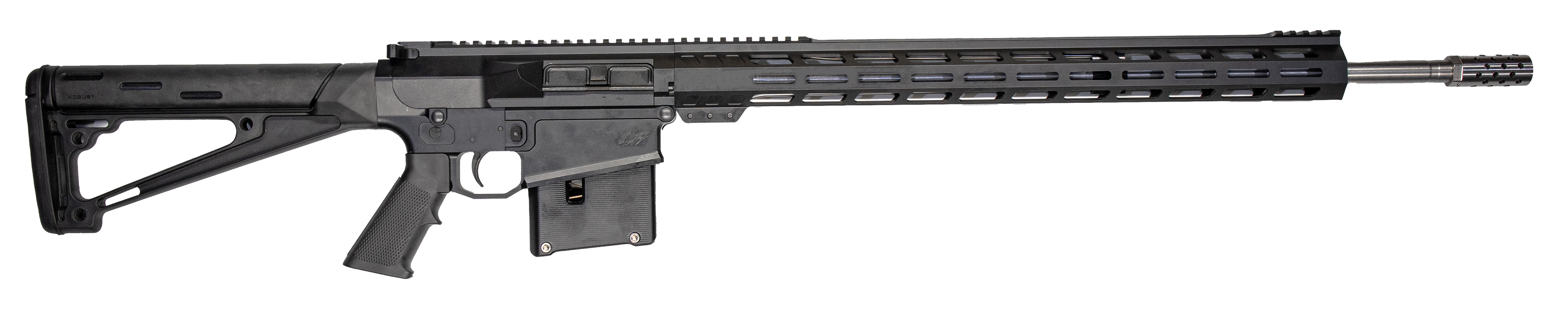 GLFA AR-10 7MM REM BLK/SS