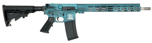 GLFA AR-15 223WYL 16" SS BATTLEWORN TEAL 30RD