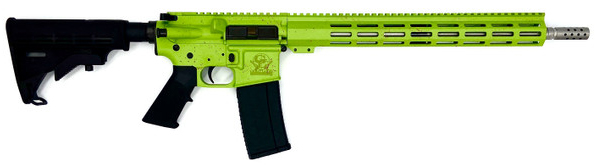 GLFA AR-15 223WYL 16" SS ZOMBIE SPLATTER 30RD