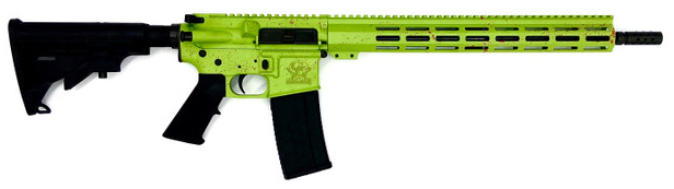 GLFA AR-15 223WYL 16" ZOMBIE SPLATTER 30RD