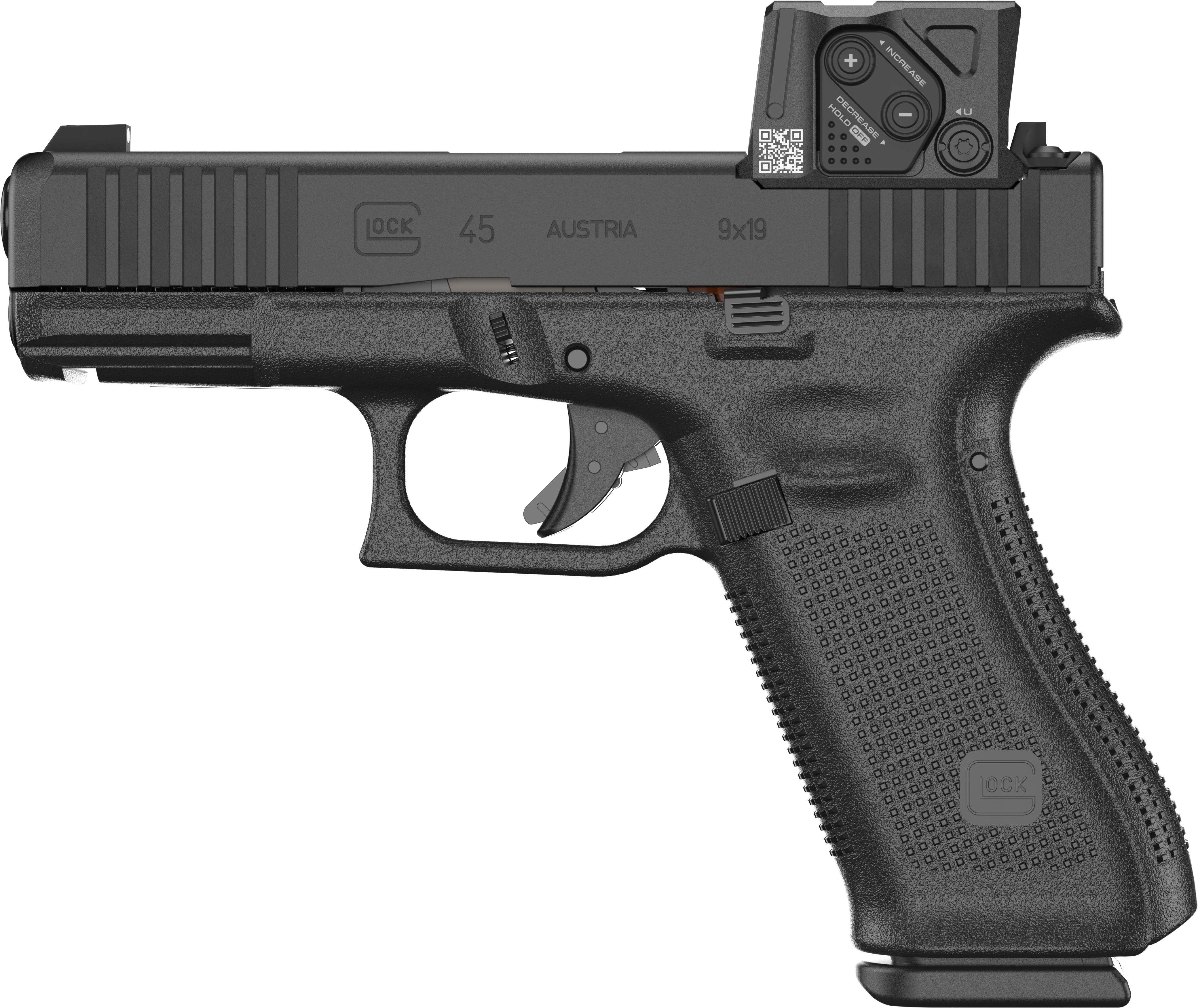 GLOCK 45 9MM 4.02" AIMPOINT COA MOS8 10RD