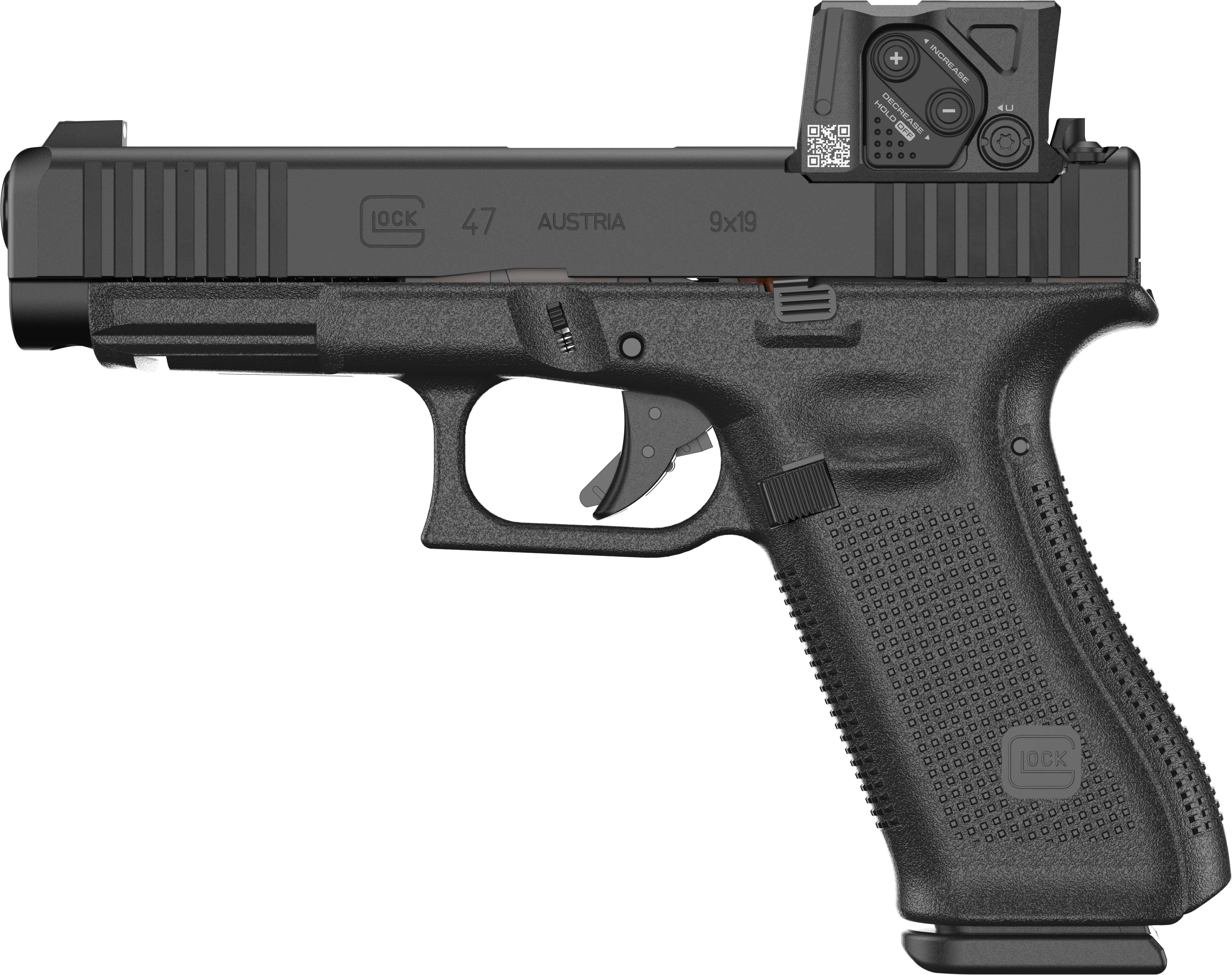 GLOCK 47 9MM 4.49" AIMPOINT COA MOSA8 17RD