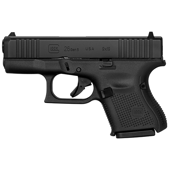 GLOCK 26 GEN5 9MM 3.43" FS FSS 3 10RD