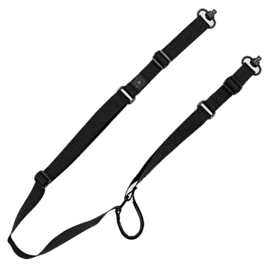 GROVTEC QS 2-POINT SABRE SLING W/SWIVELS BLK