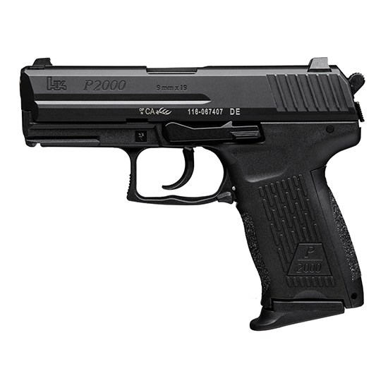 HK P2000 V3 DASA 9MM 3.39" NS 3 13RD