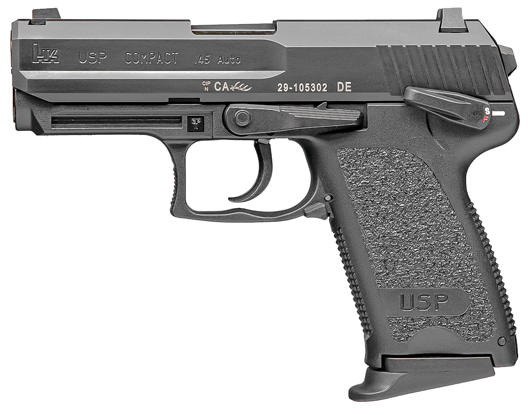 HK USP45C V7 LEM 45ACP 3.78" COMPACT 2 8RD