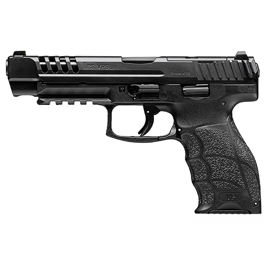 HK VP9L OR 9MM 5" BLK LIGHTENING CUTS 2 10RD