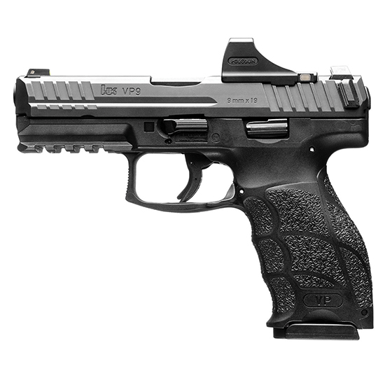 HK VP9 OR 9MM PKG SUPER GREEN HOLOSON SCS 17RD