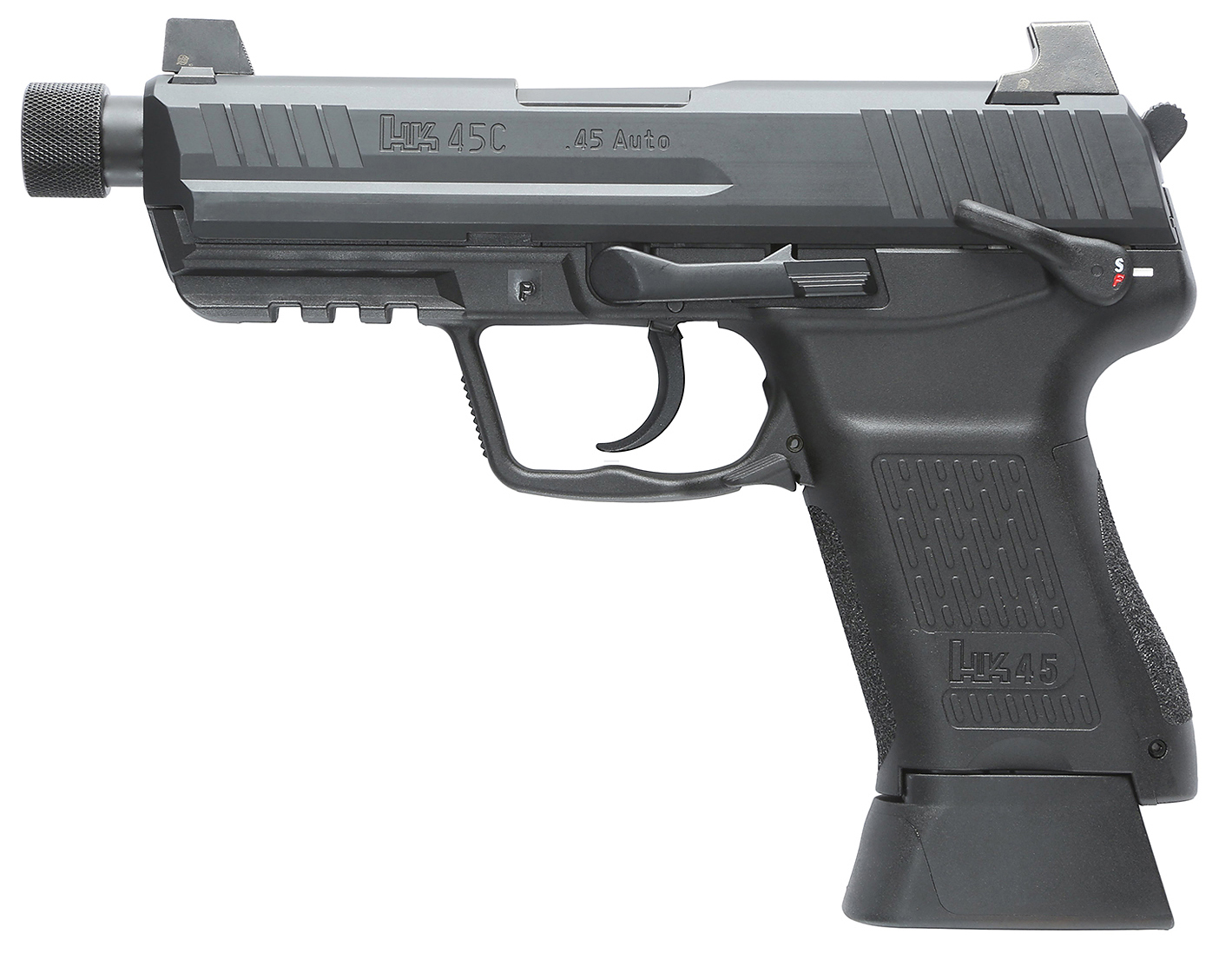 HK HK45C TACTICAL V1 DASA 45ACP 4.57" TB 10RD