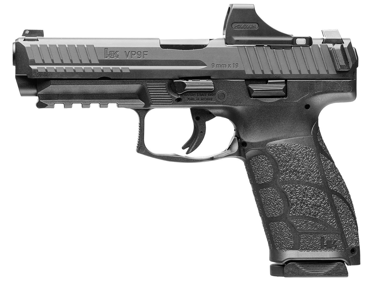 HK VP9A1 F OE 9MM 4.5" HOLOSUN SCS 17/20RD