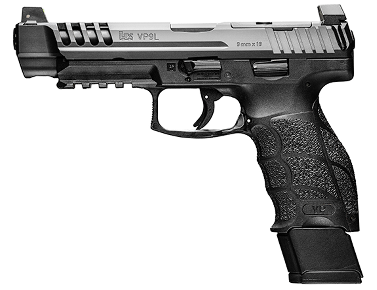 HK VP9L OR 9MM 5" LONG SLIDE 2 20RD