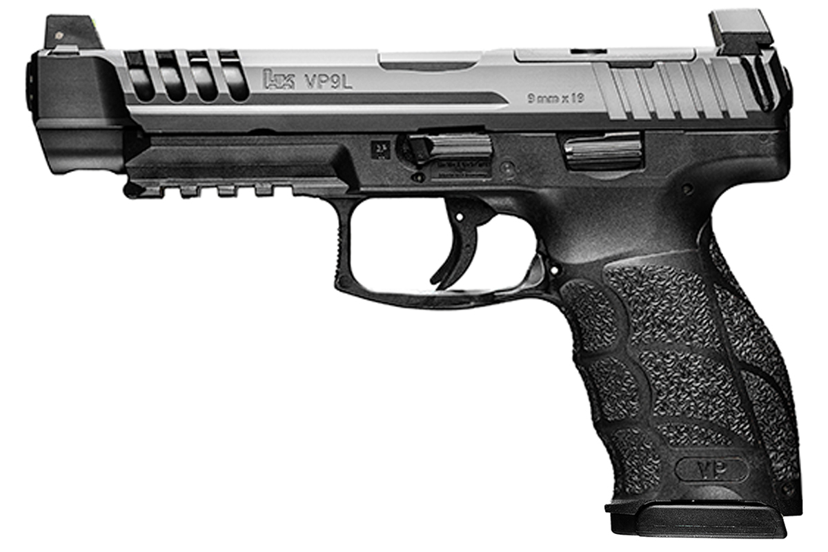 HK VP9L OR 9MM 5" LONG SLIDE 2 15RD