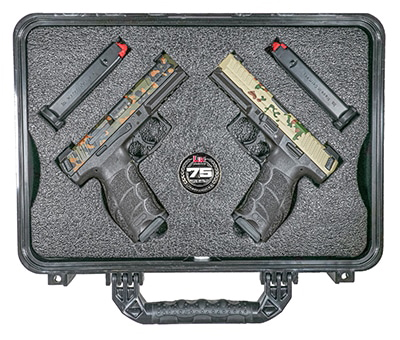 HK 75TH ANNIVERSARY VP9 9MM KIT WITH 2 GUNS