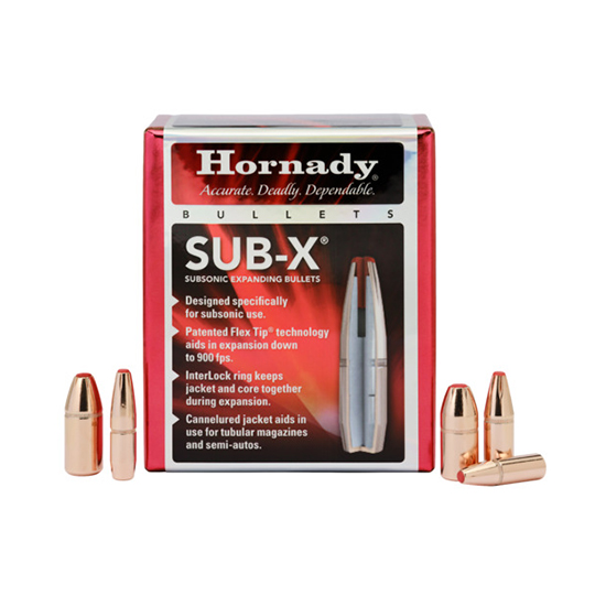 HORN BLT 45CAL 395GR SUB-X .452 50/15