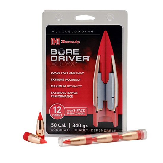 HORN 50CAL 340GR BORE DRIVER ELD-X 10/12