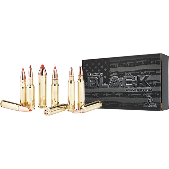 HORN 223REM 75GR BTHP MATCH BLACK 20/10